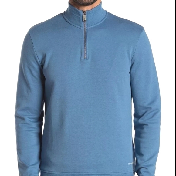 Ted‎ Baker 1/4 Zip Pullover Sweater Size XXL - Picture 3 of 10